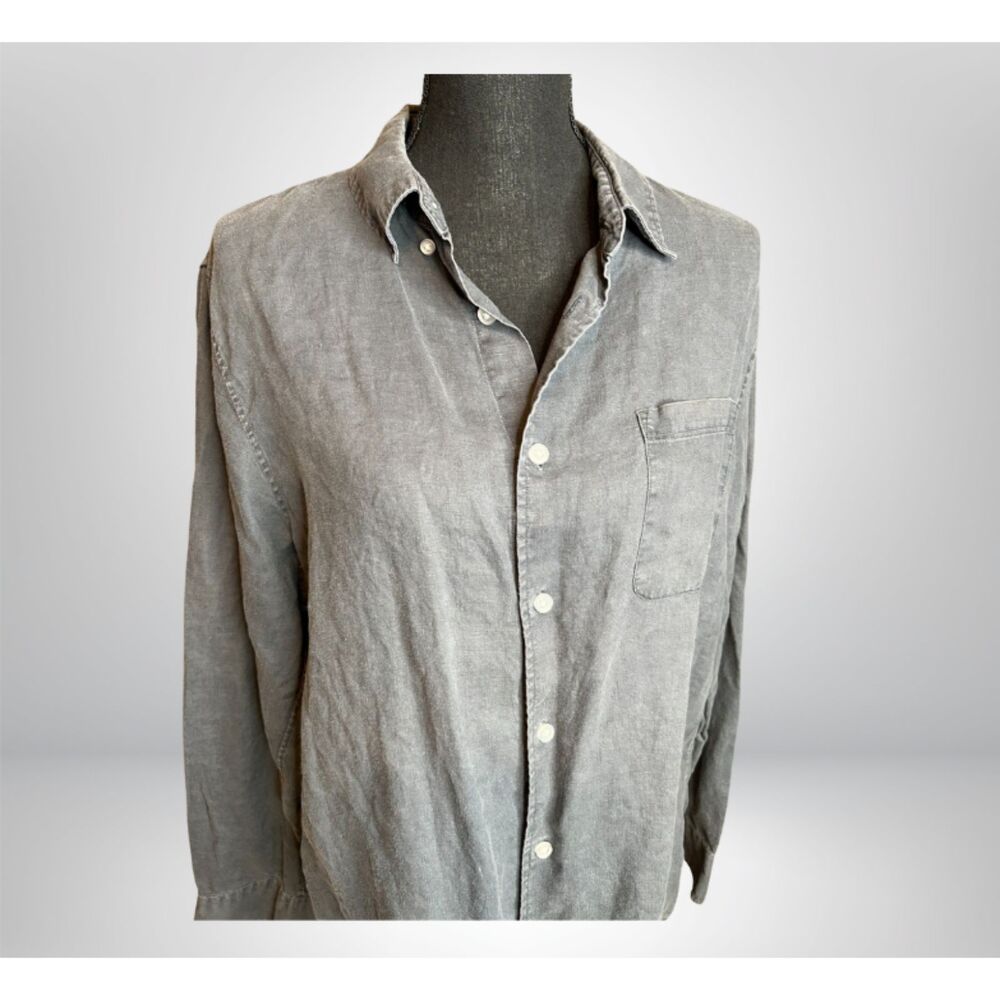 Everlane Linen Button Up Shirt (L)